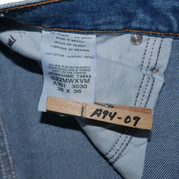 Wrangler 20X Regular Fit Jeans Men's Size 36x36 Premium Stonewashed Denim NWT - Picture 9 of 16